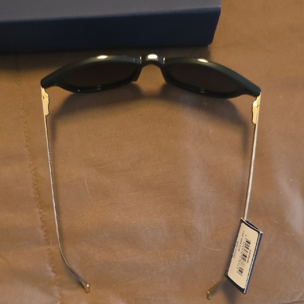Vilebrequin Dark Green Frame Sunglasses with Black Lenses - Picture 7 of 12